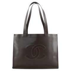 Chanel Vintage Timeless Shopping Tote Caviar