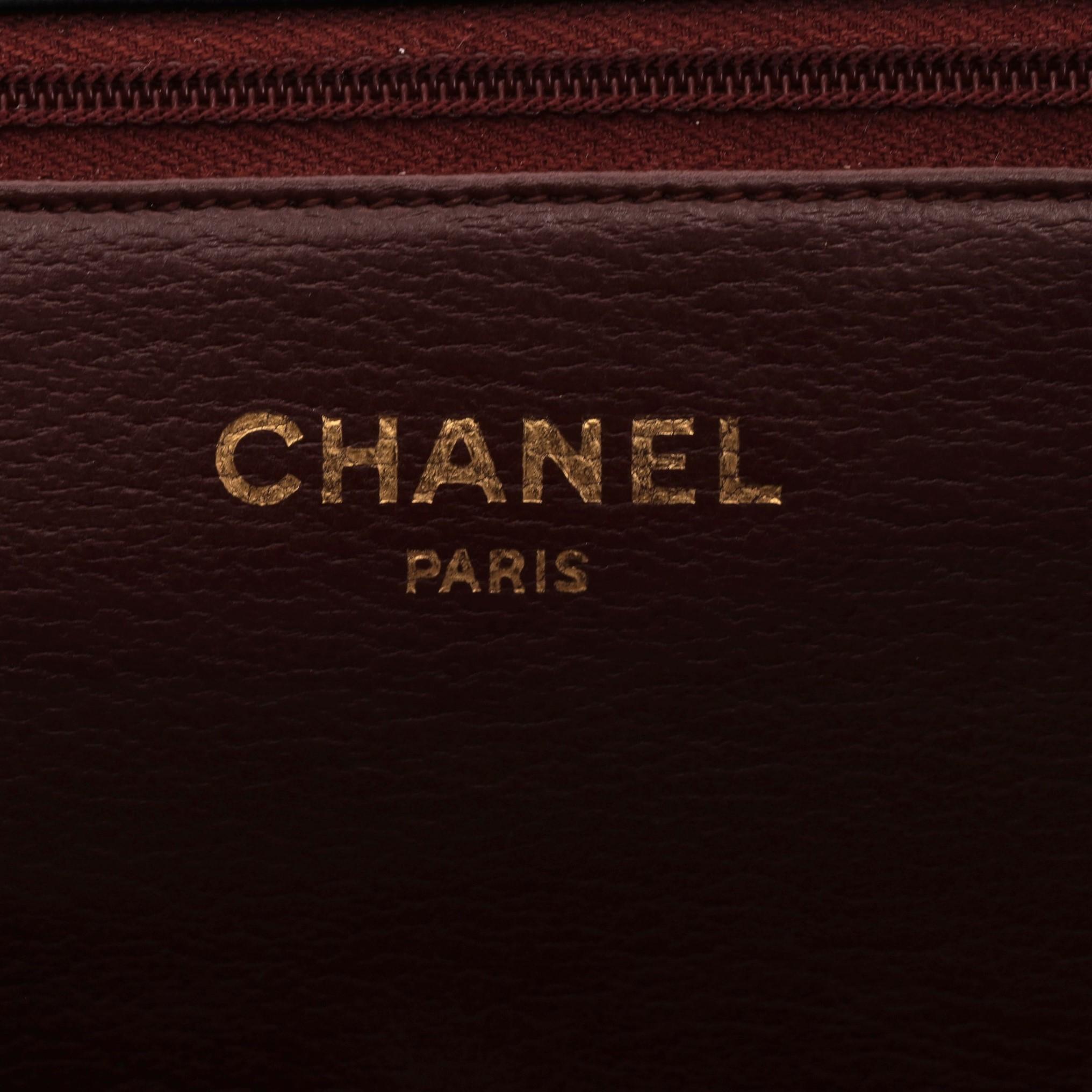 Chanel Vintage Timeless Single Flap Small Lambskin Leather Bag For Sale 5