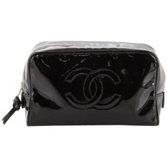 Chanel Vintage Timeless Toiletry Pouch Patent