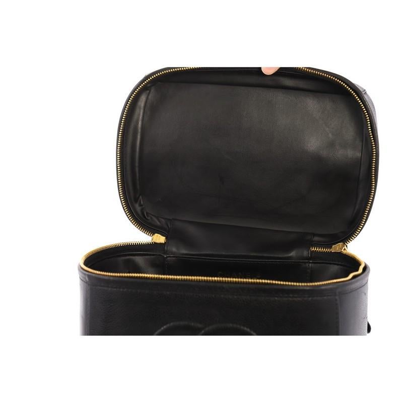 Chanel Vintage Timeless Vanity Case Caviar Small 2