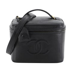 Chanel Vintage Timeless Vanity Case Caviar Small 