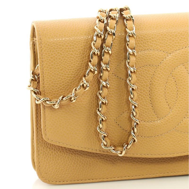 Chanel Vintage Timeless Wallet On Chain Caviar 4