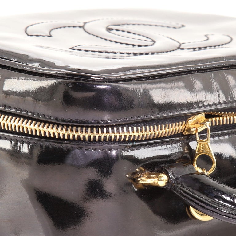 Chanel-Vintage Timeless Zip Around Vanity Case - Couture Traders