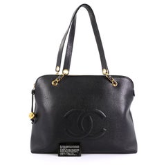 Chanel Vintage Timeless Zip Tote Caviar Large