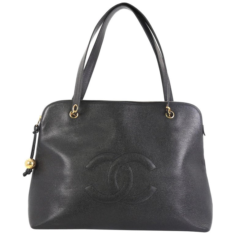 Chanel Vintage Timeless Zip Tote Caviar Large at 1stDibs | chanel ...