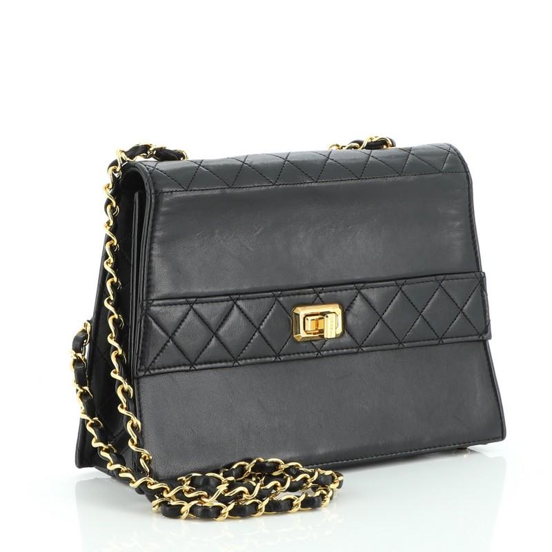 vintage chanel trapezoid bag