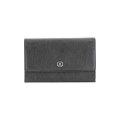 Chanel Vintage Trifold Wallet Calfskin