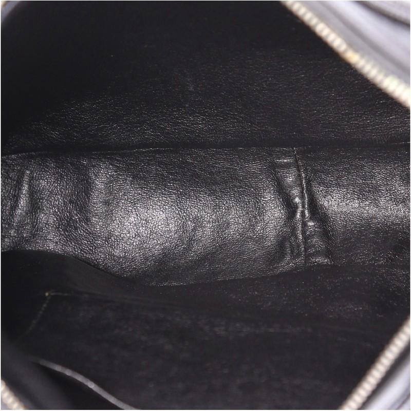 Black Chanel Vintage Triple CC Camera Shoulder Bag Caviar Medium