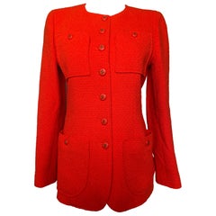 CHANEL Vintage tweed Jacket Spring Summer 1995