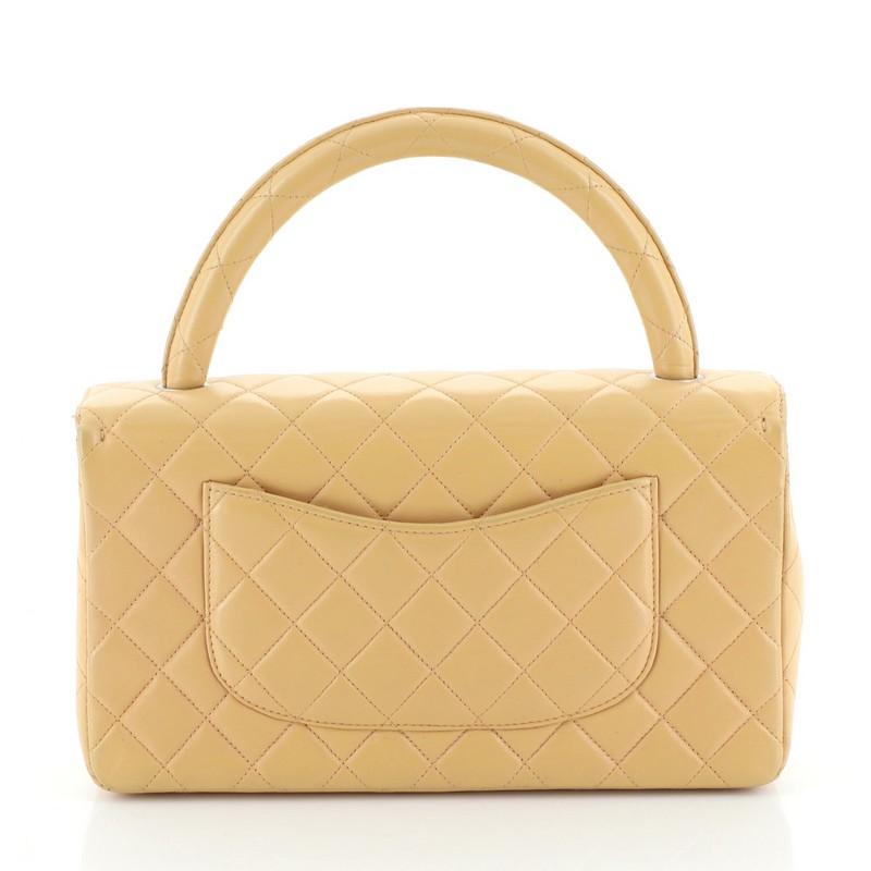 chanel twin top handle