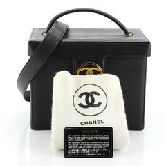 Chanel Vintage Vanity Case Caviar Small