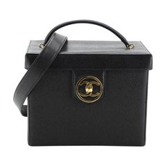 Chanel Vintage Vanity Case Caviar Small