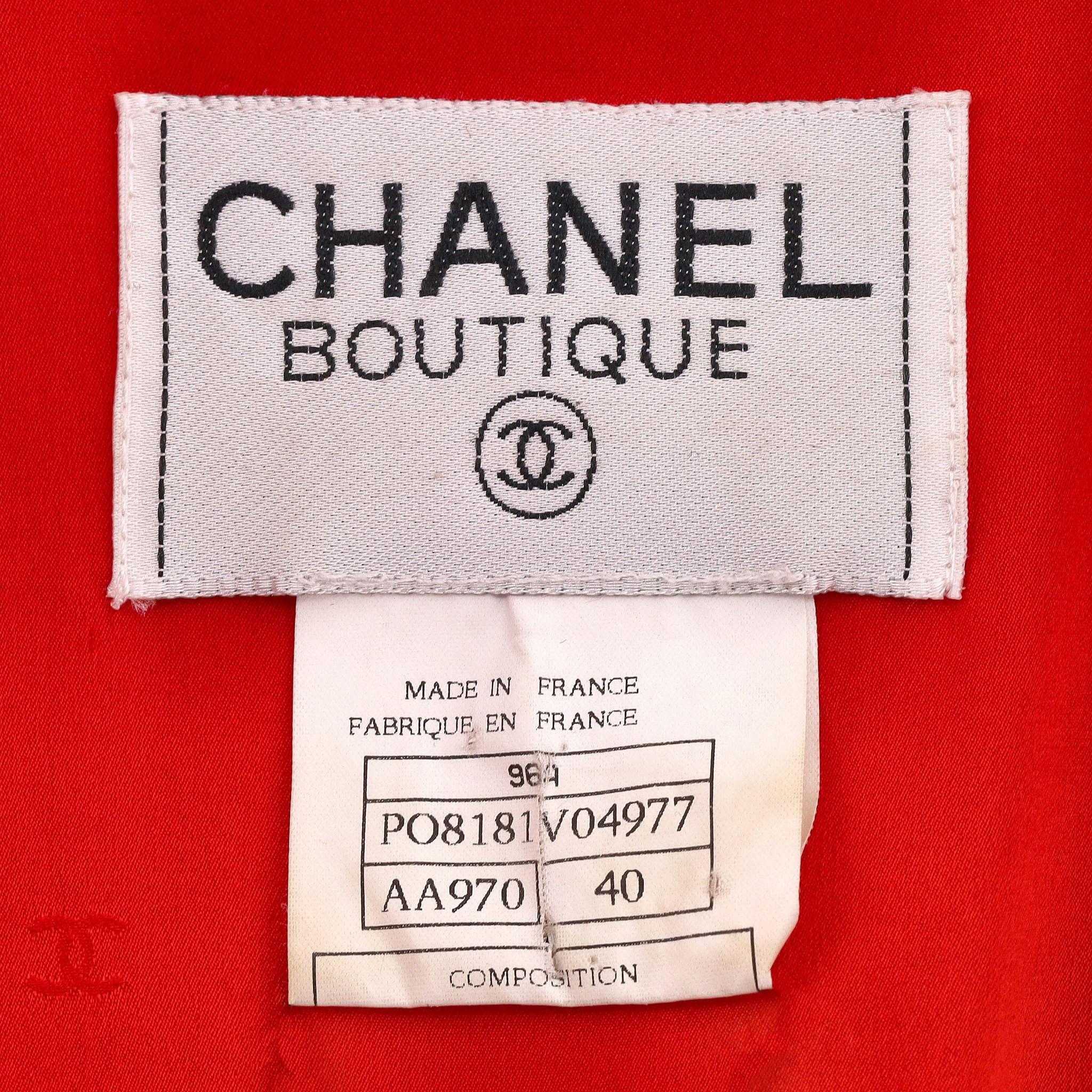 Chanel Vintage Virgin Wool Coat For Sale 2
