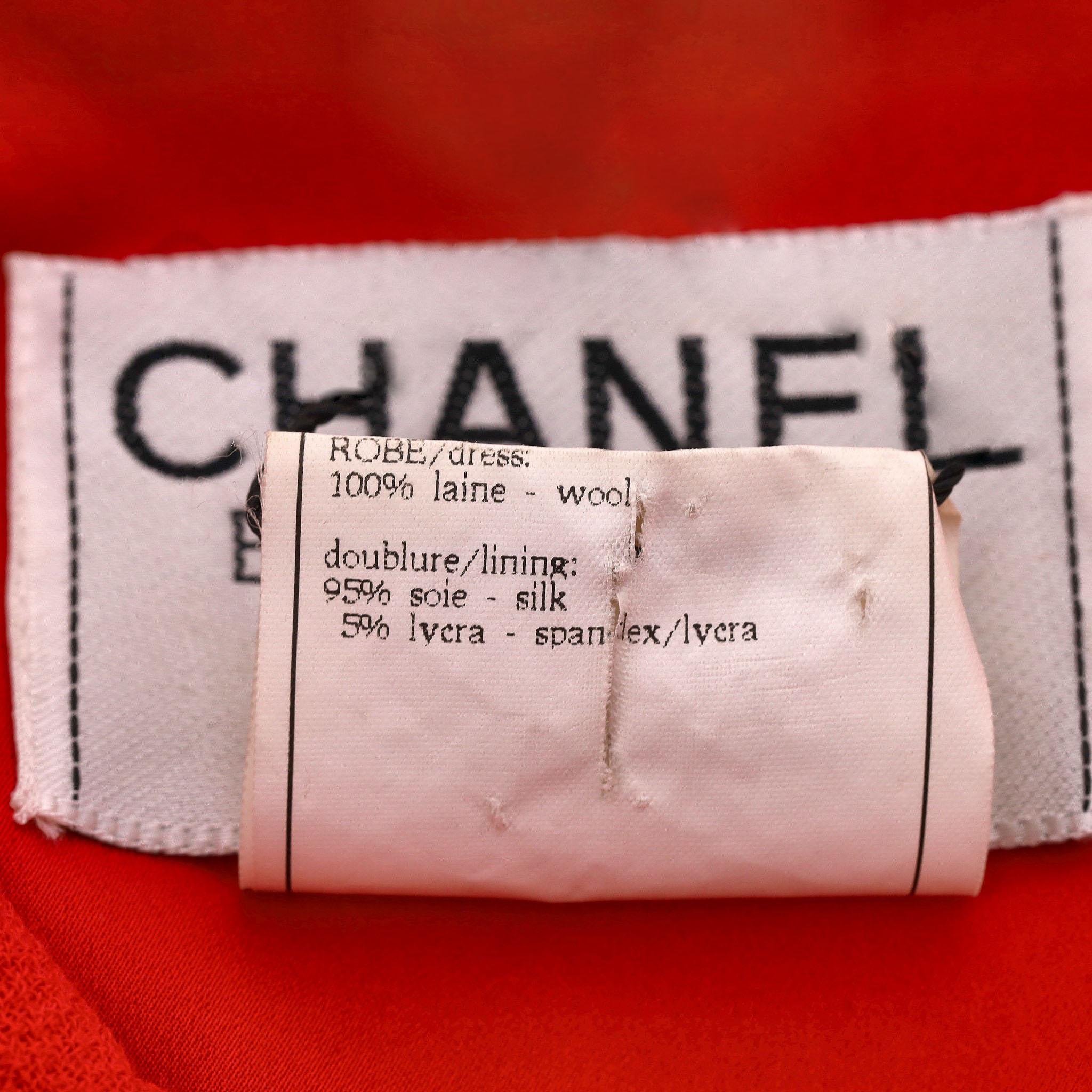 Chanel Vintage Virgin Wool Coat For Sale 3