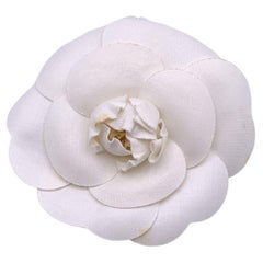 Chanel Camellia Brooch - 11 For Sale on 1stDibs  camellia brooch chanel,  chanel tweed camellia brooch, chanel flower pin brooch