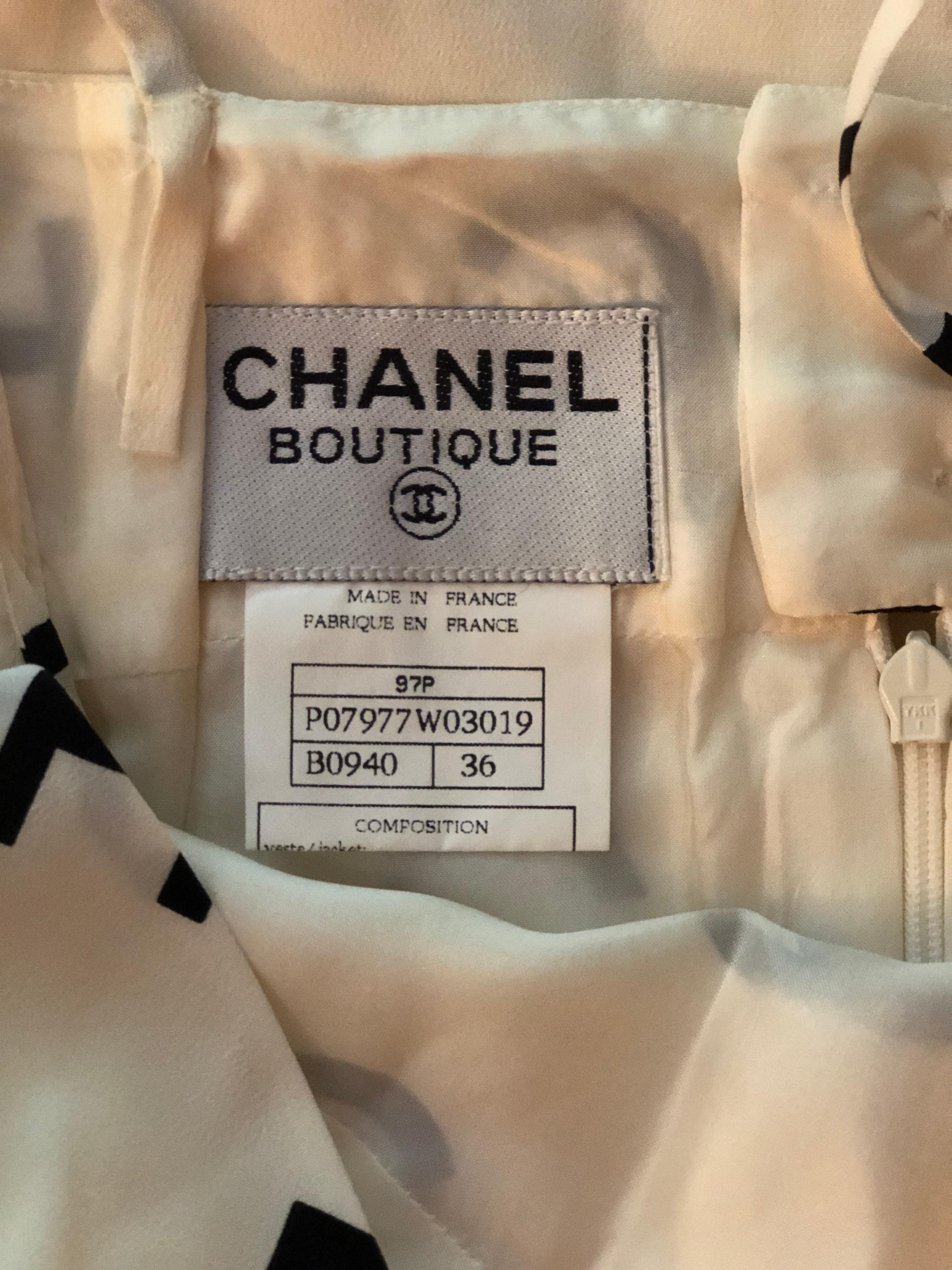 chanel dress with logo