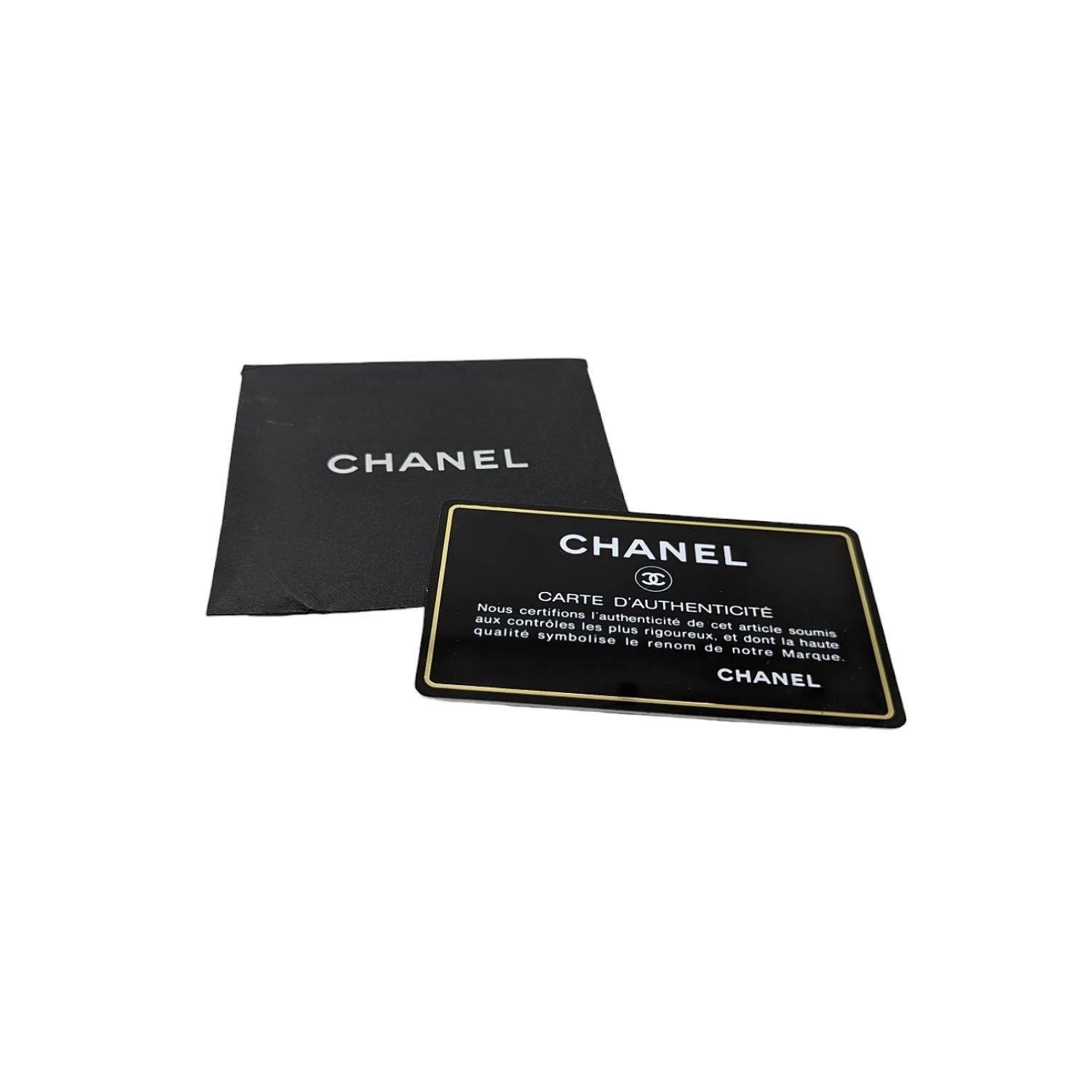 Chanel Vintage White Python CC Chain Hobo Bag For Sale 6