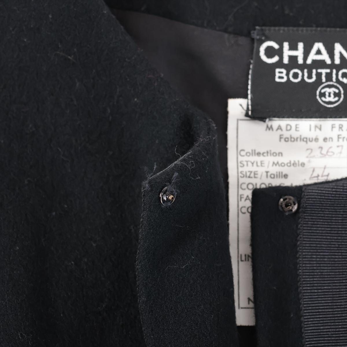 Abito a maniche lunghe in lana vintage di Chanel 4