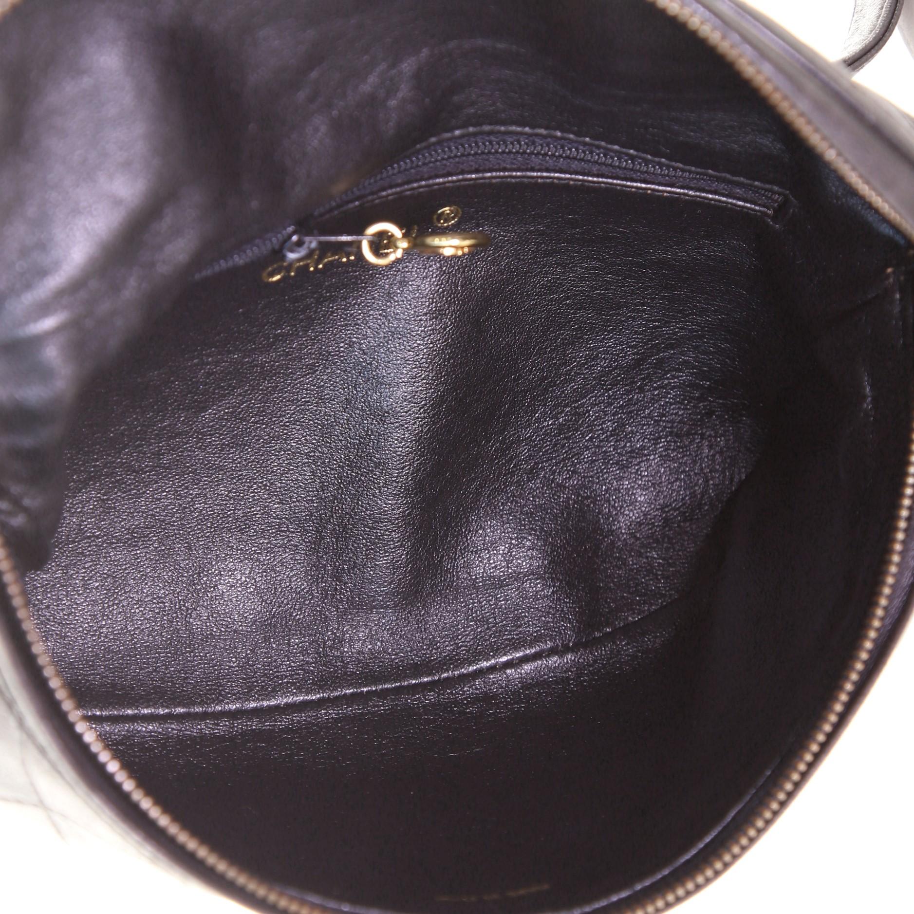 Chanel Vintage Zip Belt Bag Quilted Lambskin Medium 3