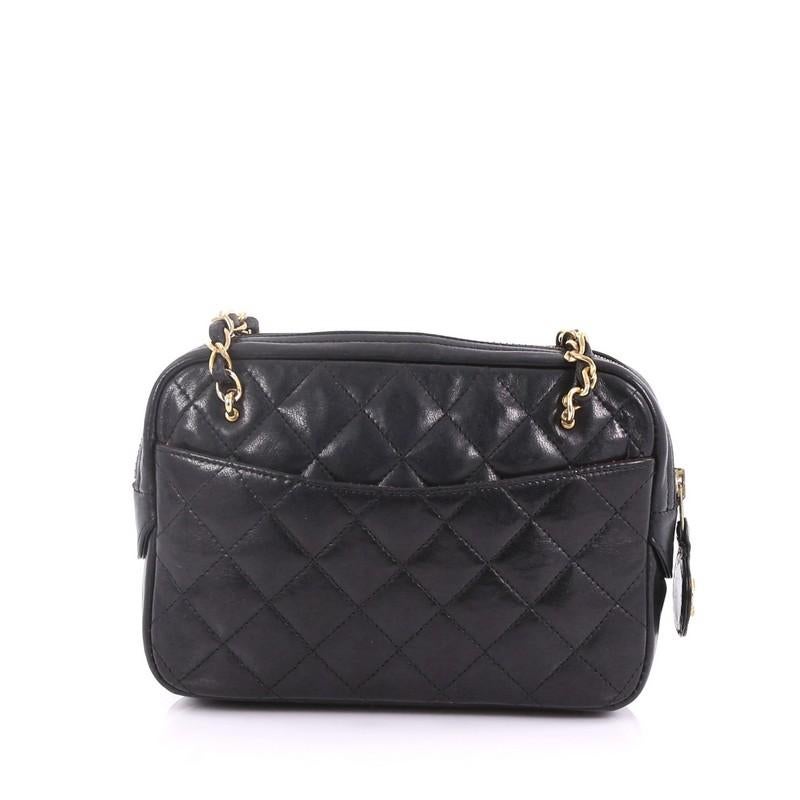 chanel zip bag