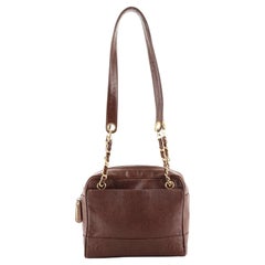 Chanel Vintage Zipped Chain Tote Caviar Medium