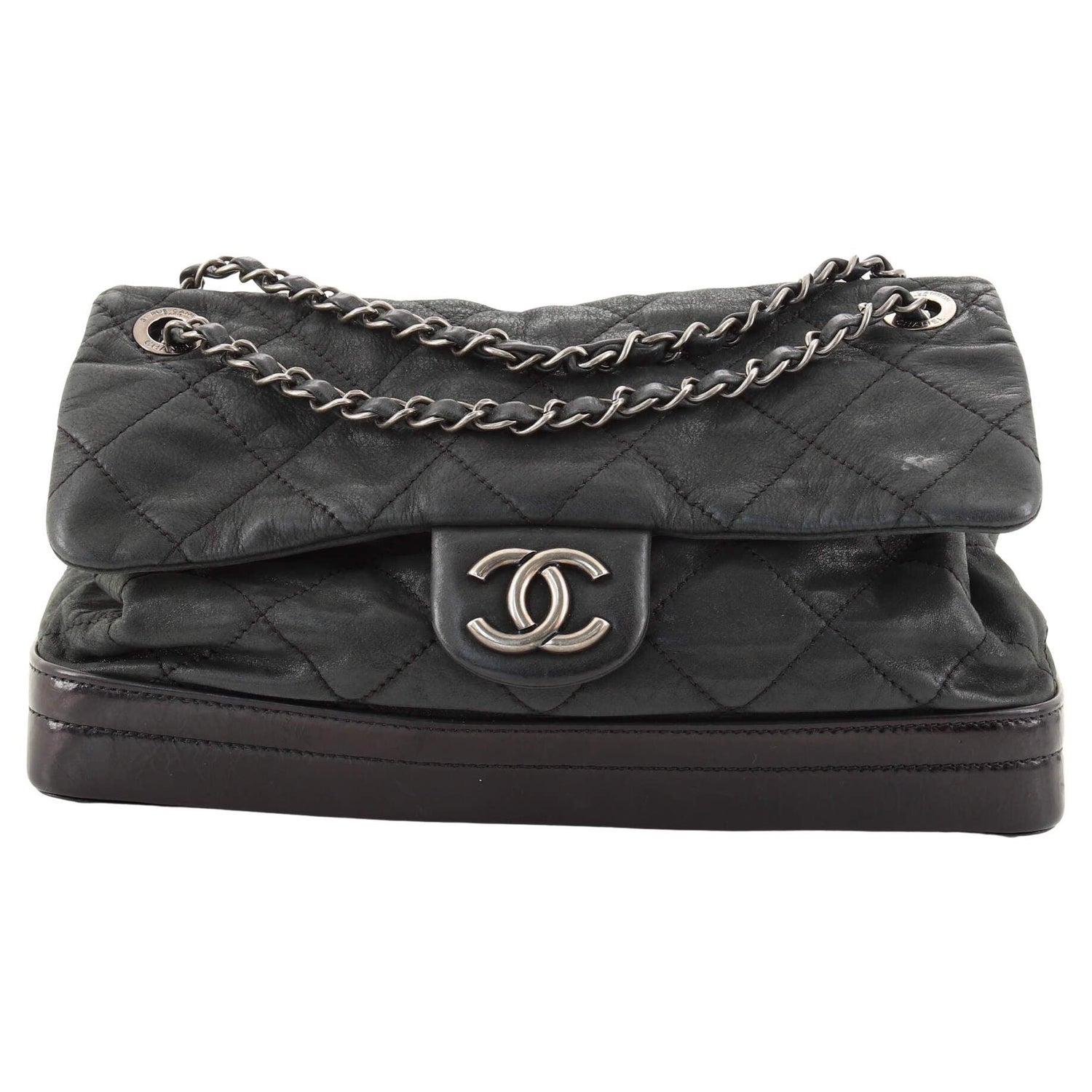 Chanel VIP Flap Bag Quilted Iridescent Calfskin at 1stDibs