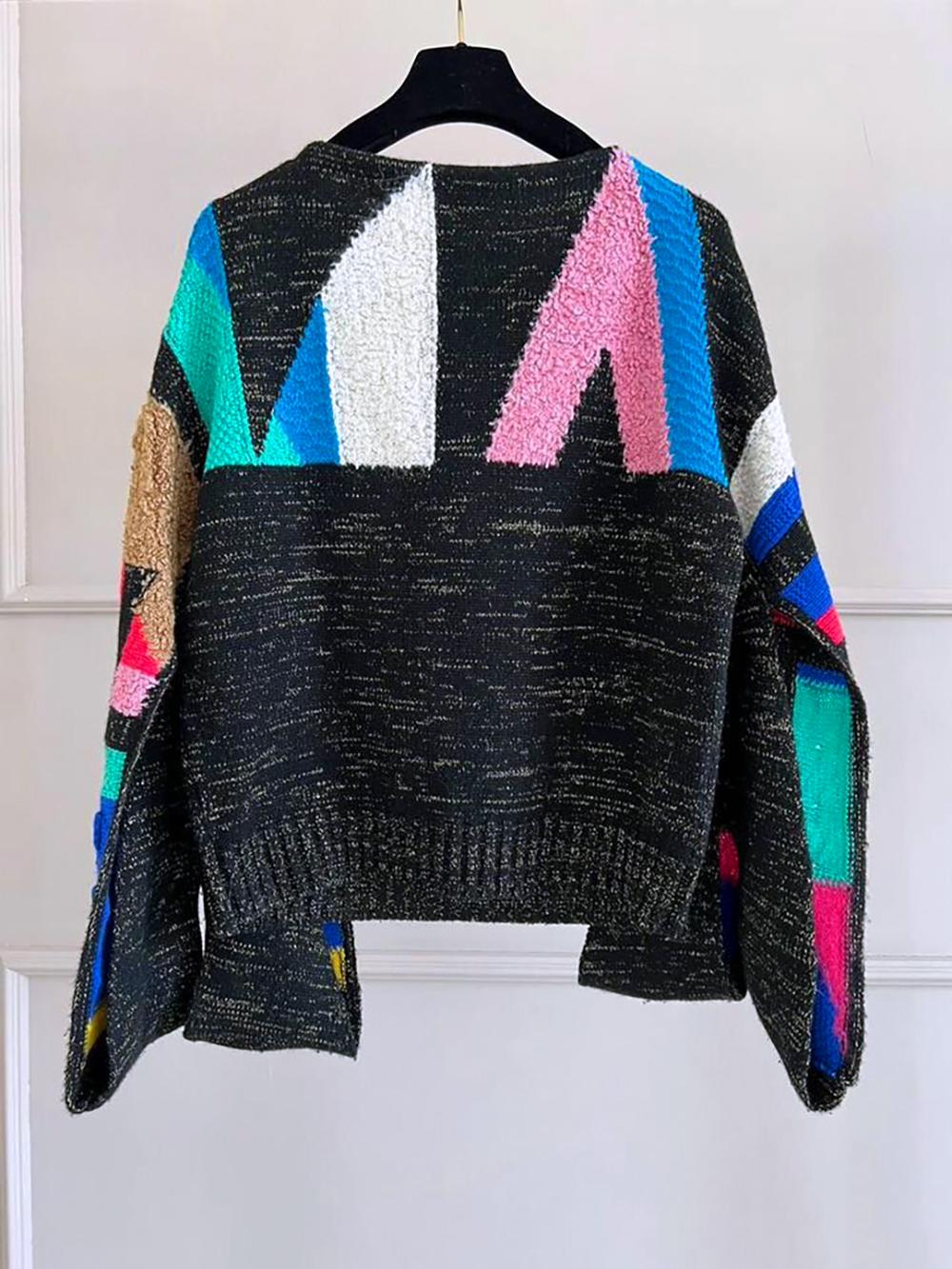Chanel Vittoria Ceretti Style Logo Cashmere Jumper 34 FR 5