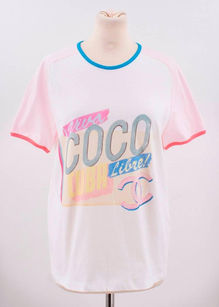 Chanel Viva Coco Cuba Libre T-shirt For Sale at 1stDibs