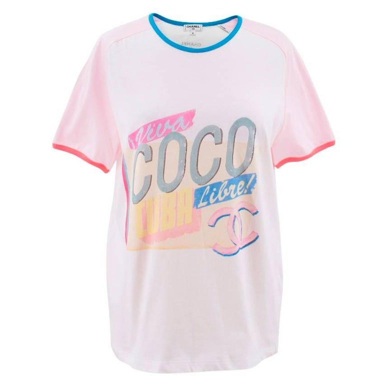 Chanel Viva Coco Cuba Libre T-shirt For Sale at 1stDibs