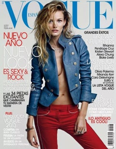 CHANEL Vogue Cover Paris / VERSAILLES Denim Jacket 36 FR