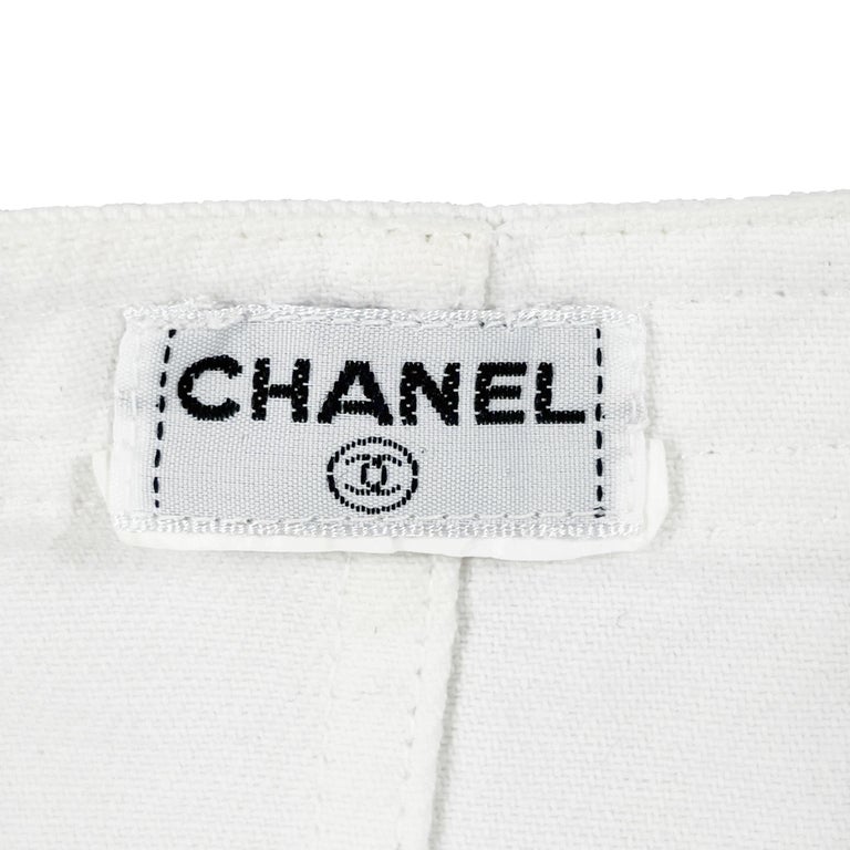 Chanel 2026 Rhinestone Pocket Vest Black and White Tencel Wool 359824