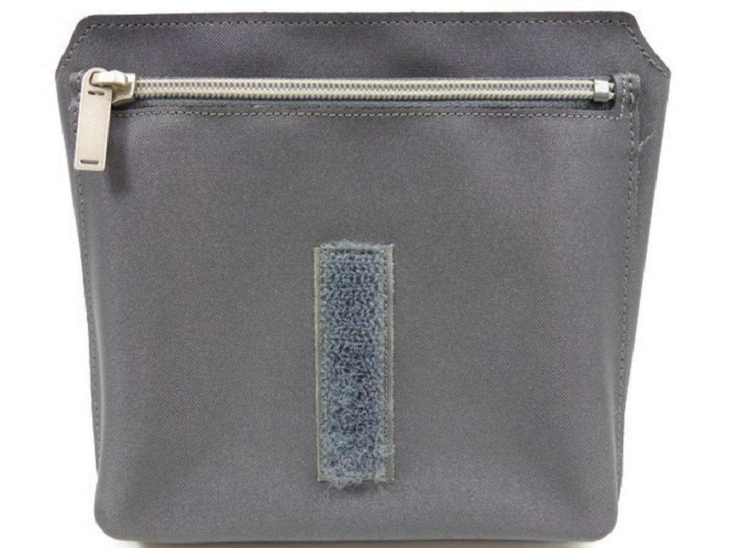 Chanel Waist Belt Sports Logo 233977 Grey Nylon Shoulder Bag For Sale 2