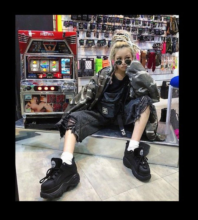 Chanel Waist Sport Fanny Pack Banane Rare Soldout Black Nylon Cross