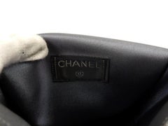 Chanel Waist Sports Logo Belt 233977 Grey Nylon Shoulder Bag
