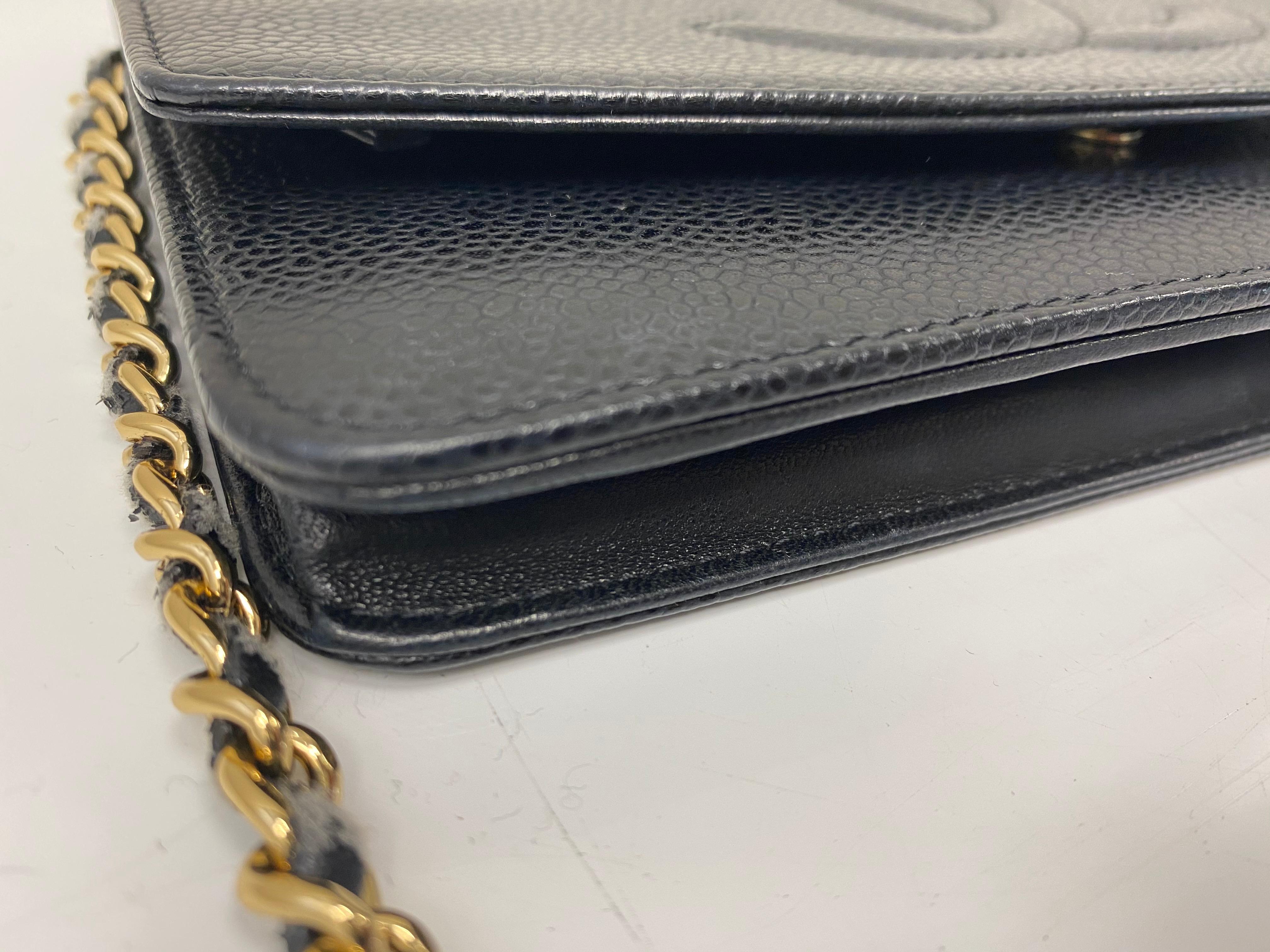 Women's or Men's Chanel Wallet On a Chain For Sale