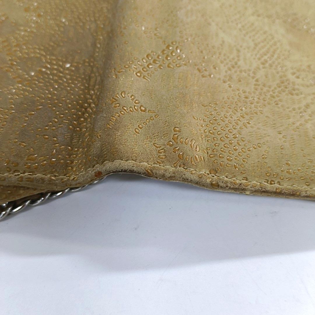 Chanel Wallet on Chain Beige Suede Lace Over Effect, 2013-2014 For Sale 8