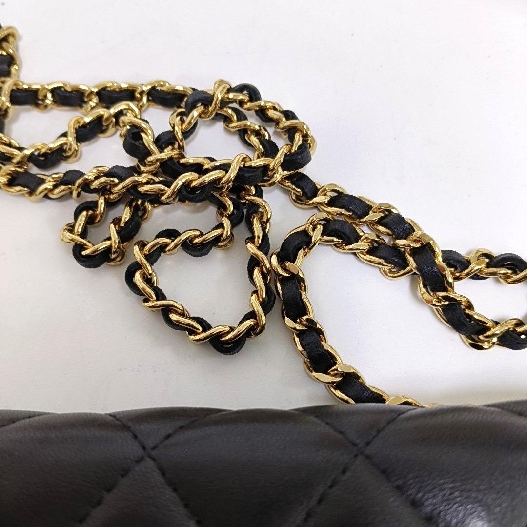 Chanel Wallet on Chain Black Lambskin Leather Gold Hardware 2014-15 7