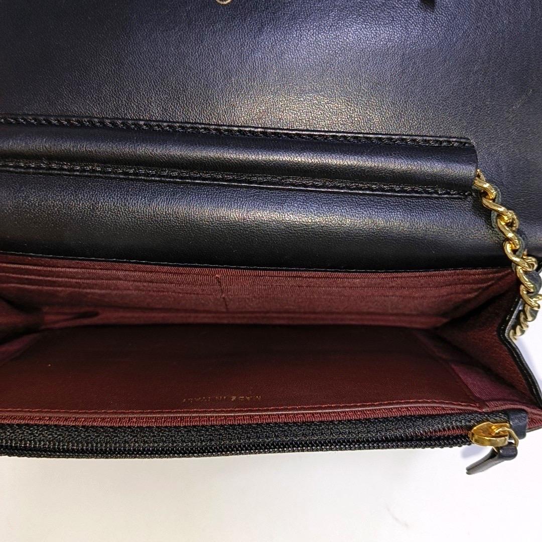 Chanel Wallet on Chain Black Lambskin Leather Gold Hardware 2014-15 4