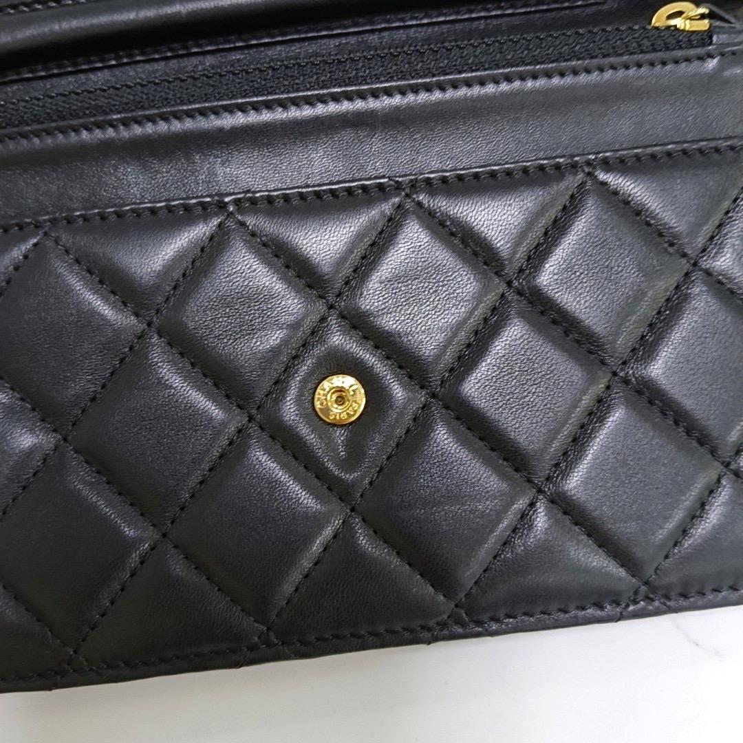 Chanel Wallet on Chain Black Lambskin Leather Gold Hardware 2014-15 5
