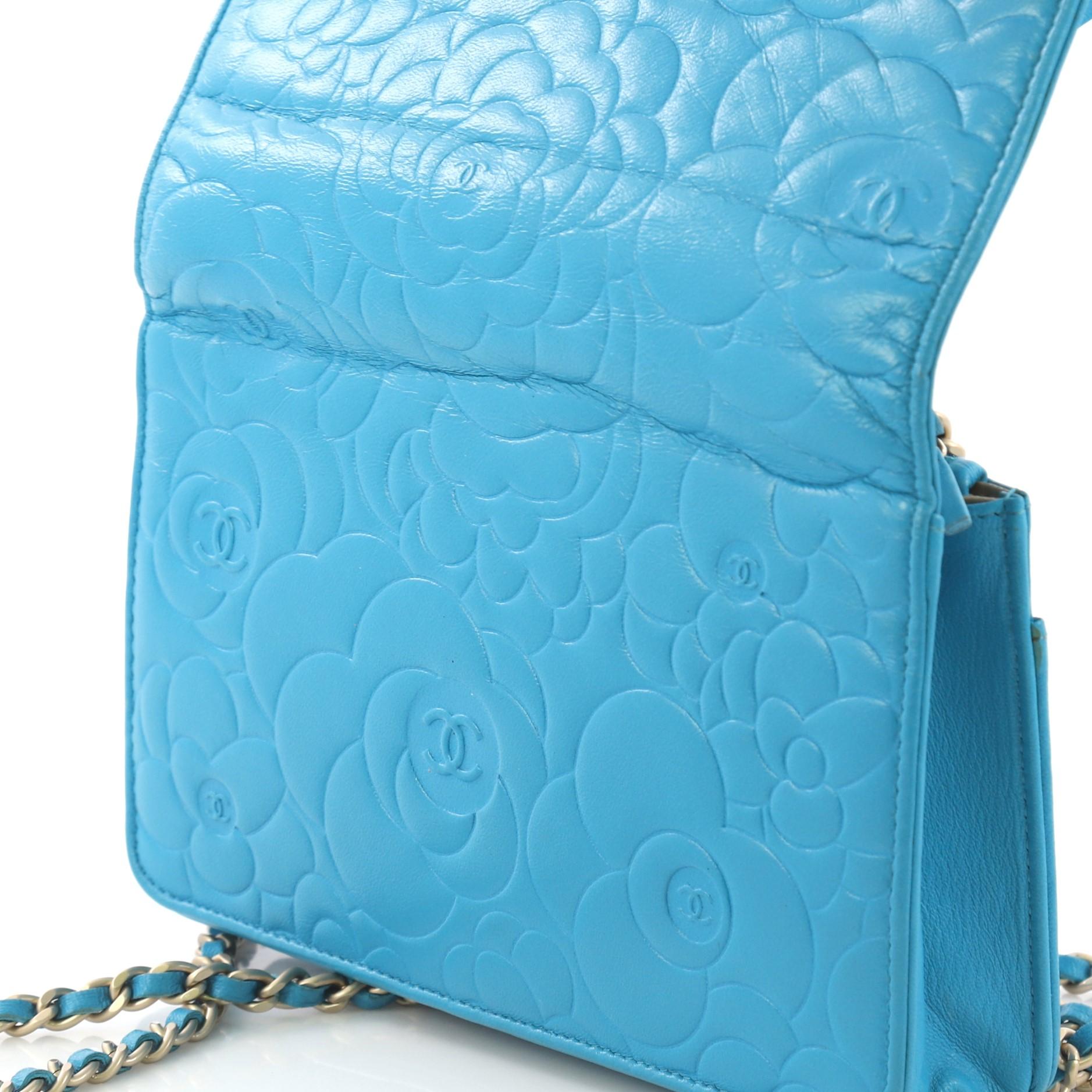 Chanel Wallet on Chain Camellia Lambskin 1