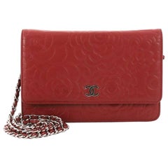 Chanel Wallet on Chain Camellia Lambskin