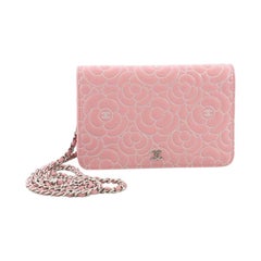 Chanel Wallet on Chain Camellia Lambskin