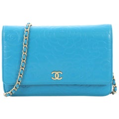 Chanel Wallet on Chain Camellia Lambskin