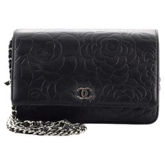 Chanel Wallet on Chain Camellia Lambskin
