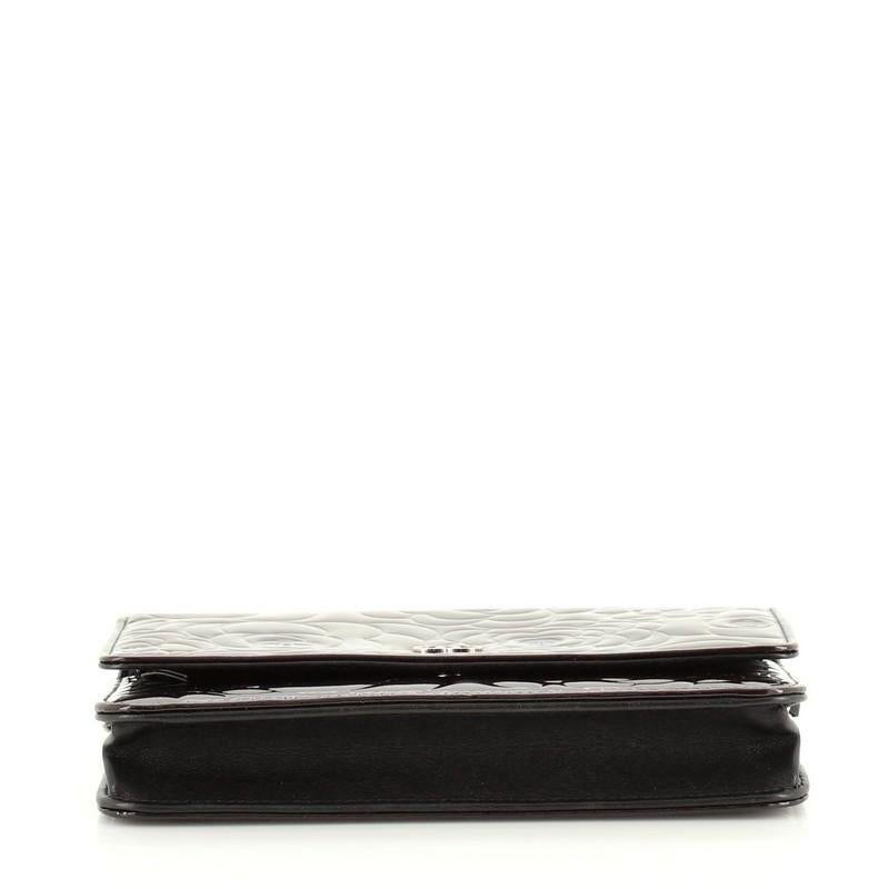 Women's or Men's Chanel Wallet on Chain Camellia Patent