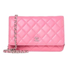 Chanel Wallet On Chain CC Glitter Rosa Chanel Wallet On Chain CC Glitter Rosa