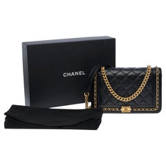 Chanel Wallet on Chain Chain Around shoulder bag in Black Caviar leather, GHW