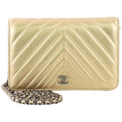 Chanel Wallet on Chain Chevron Calfskin