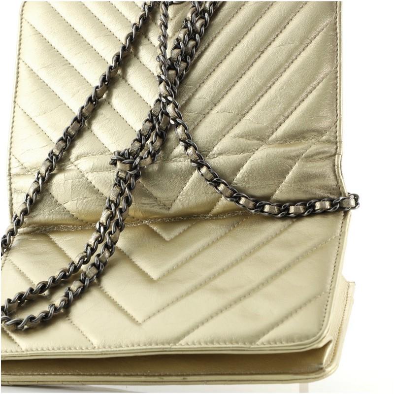 Chanel Wallet on Chain Chevron Lambskin 2