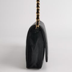 Chanel Wallet on Chain Classic Flap Black Caviar Leather Gold Hardware 2018-19